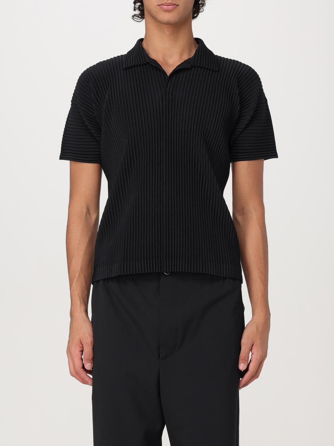 HOMME PLISSE' ISSEY MIYAKE SWEATER: T-shirt men Homme Plisse' Issey Miyake, Black - Img 1