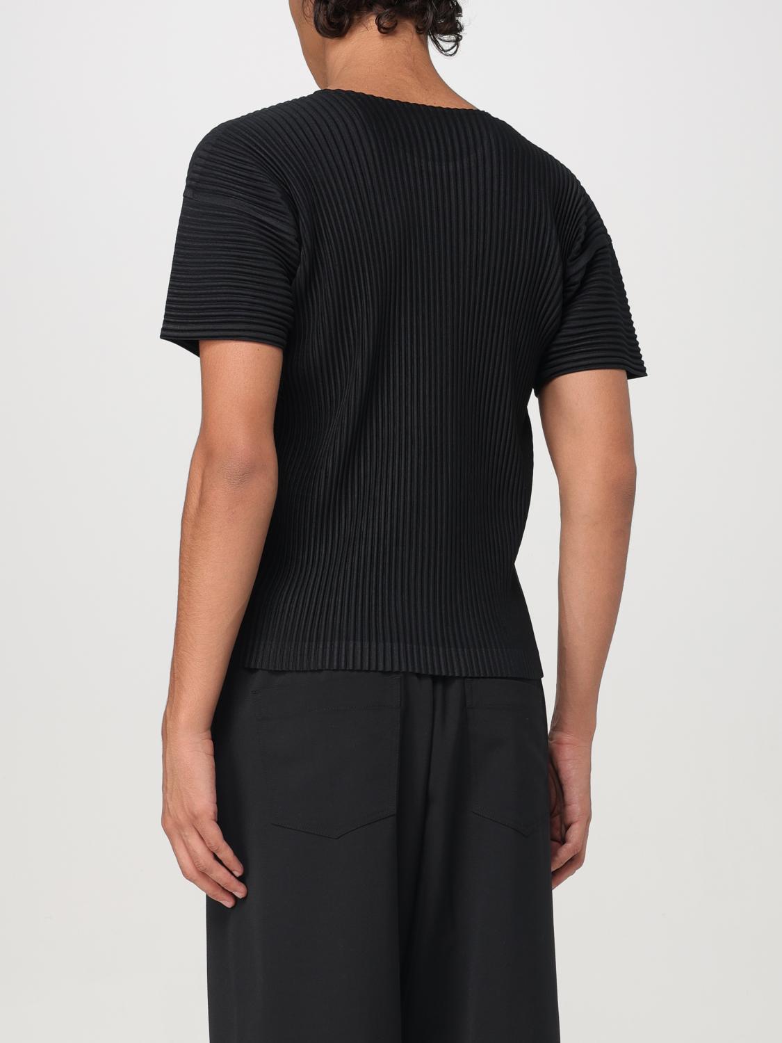 HOMME PLISSE' ISSEY MIYAKE T-SHIRT: T-shirt men Homme Plisse' Issey Miyake, Black - Img 3