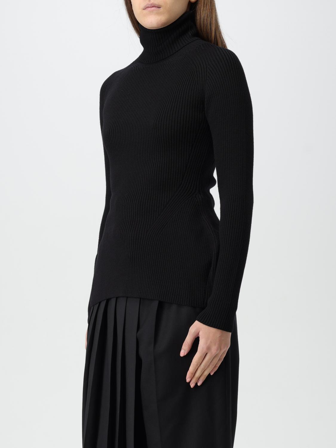 JUNYA WATANABE MAGLIA: Pullover Junya Watanabe in misto lana , Nero - Img 4