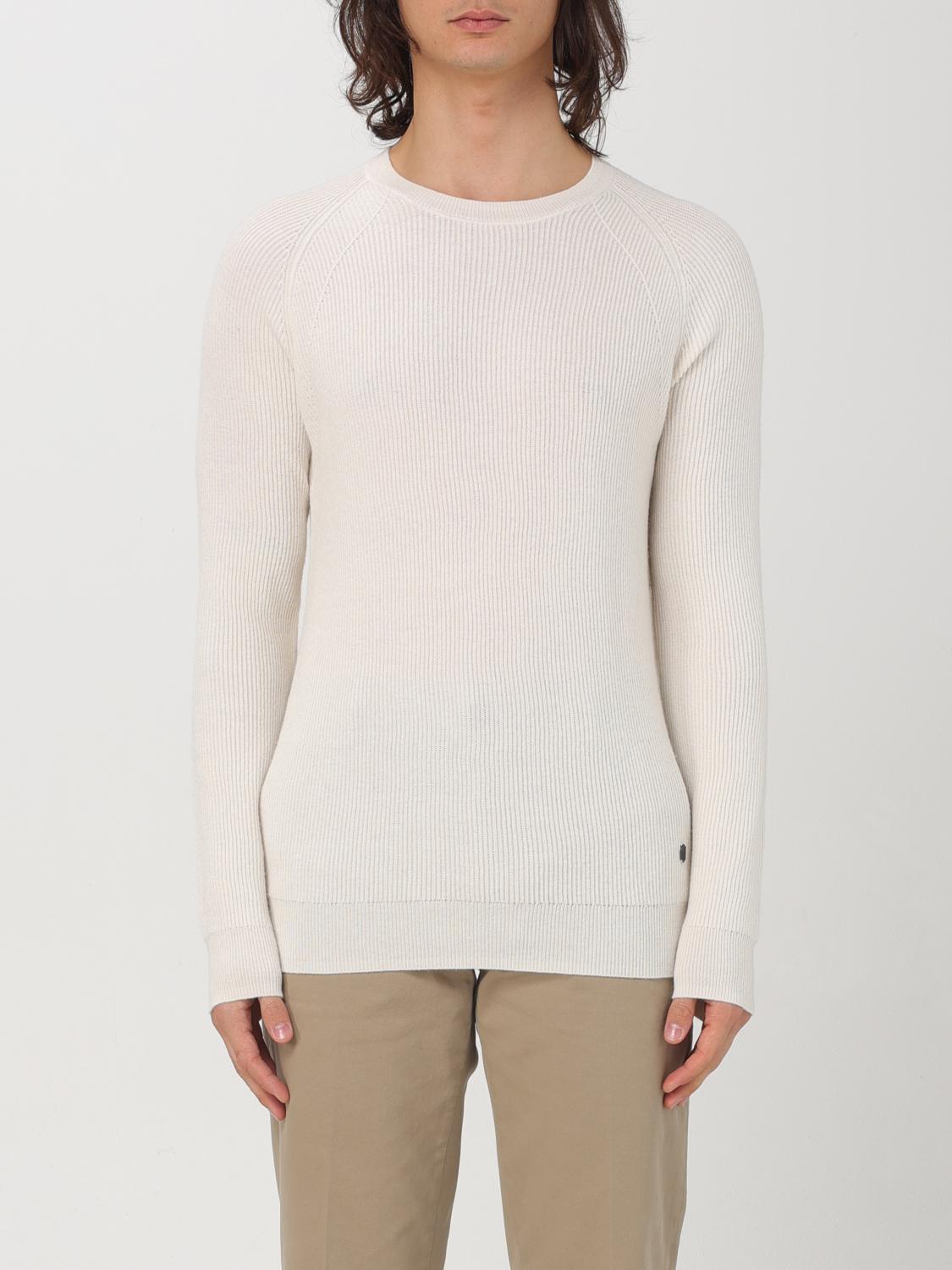 LIU JO SWEATER: Sweater men Liu Jo, Yellow Cream - Img 1