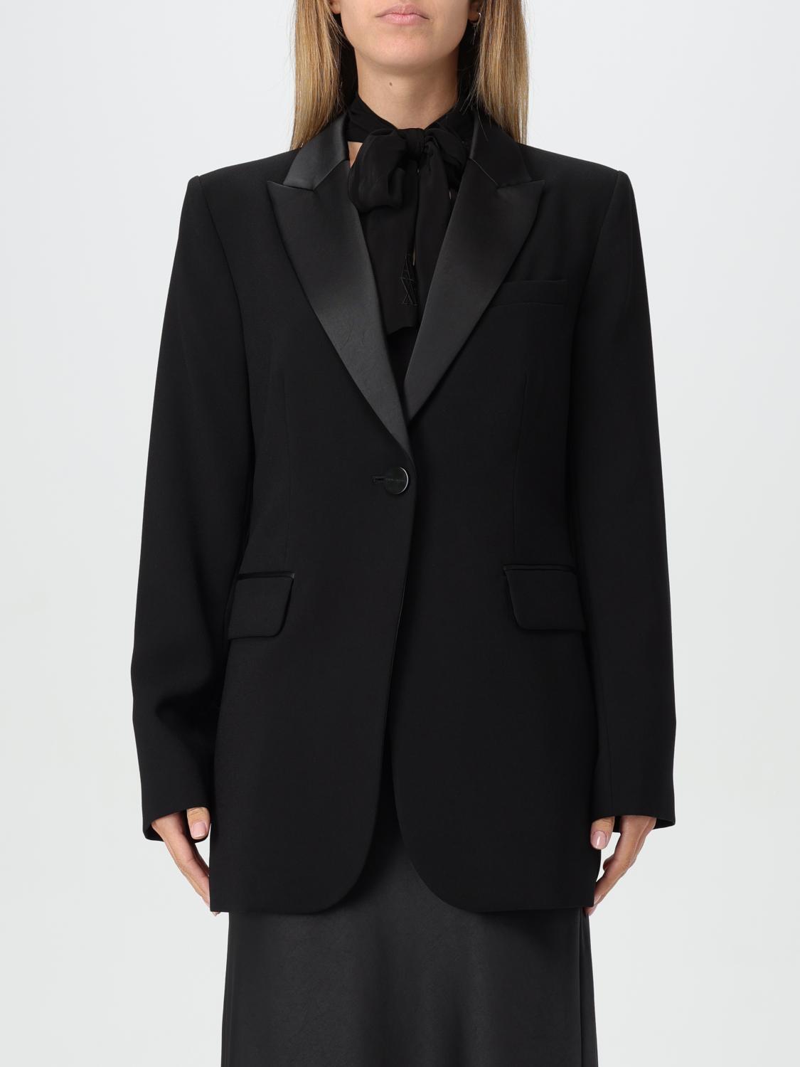 ARMANI EXCHANGE BLAZER: Blazer woman Armani Exchange, Black - Img 1