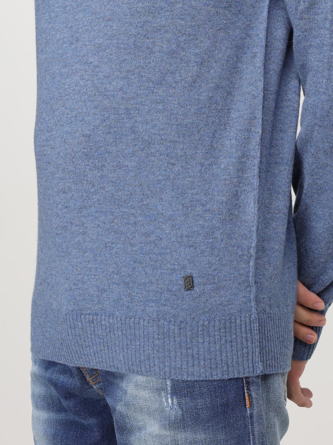 LIU JO SWEATER: Sweater men Liu Jo, Blue - Img 3