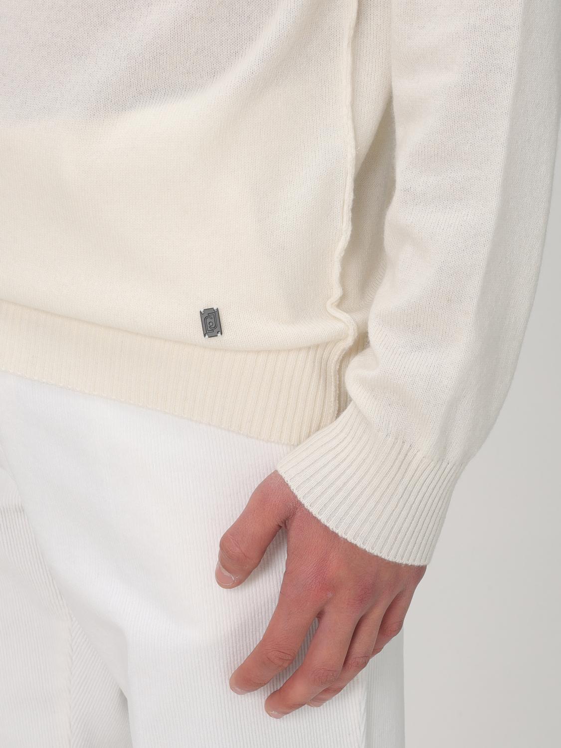 LIU JO SWEATER: Sweater men Liu Jo, Yellow Cream - Img 3