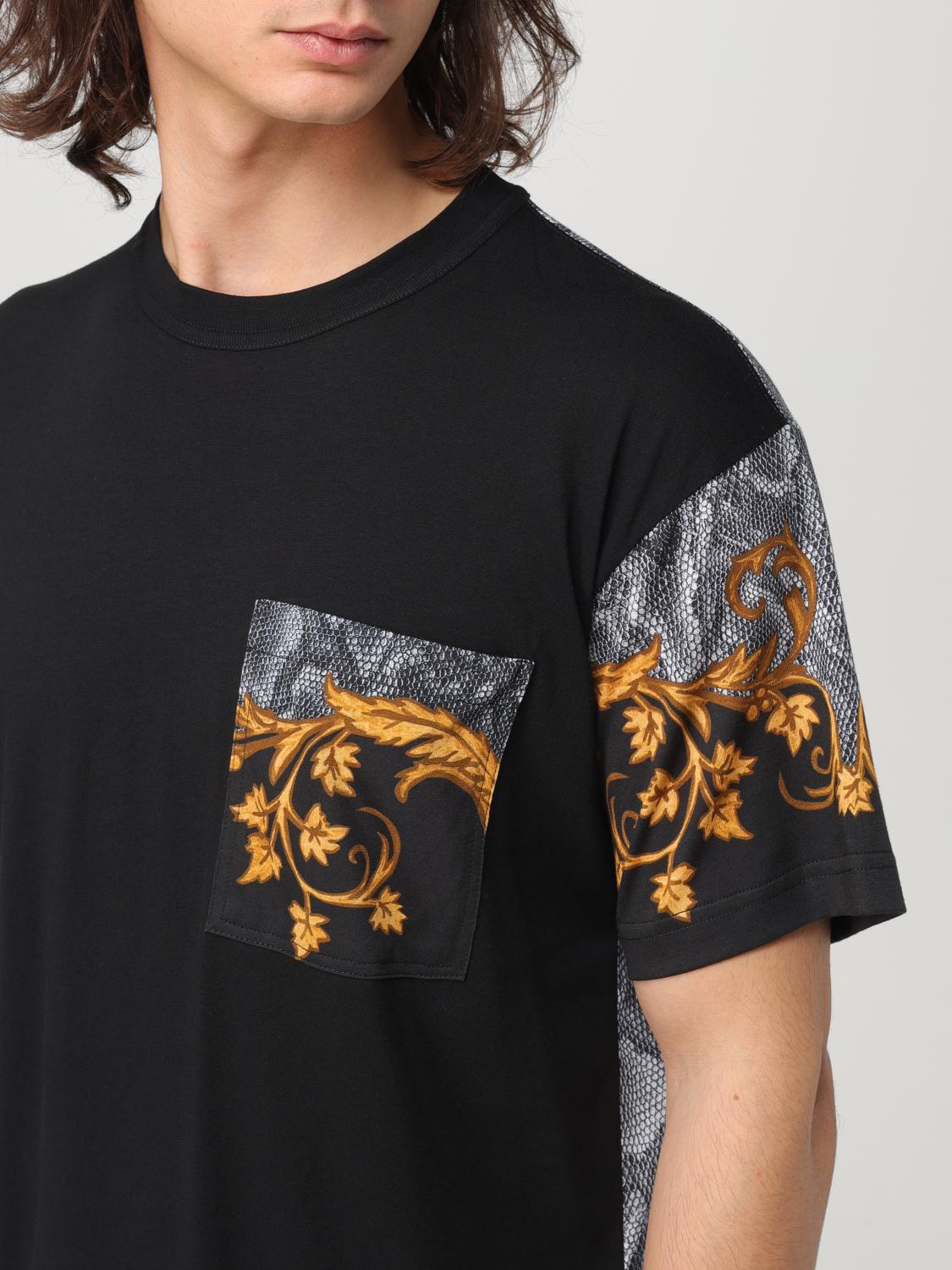 VERSACE JEANS COUTURE T-SHIRT: T-shirt men Versace Jeans Couture, Black - Img 3