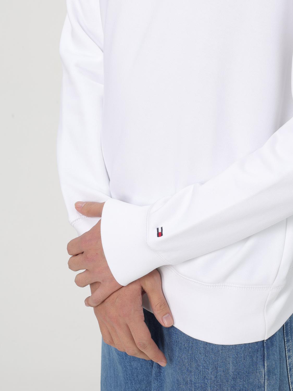 TOMMY HILFIGER SWEATSHIRT: Sweatshirt men Tommy Hilfiger, White - Img 3