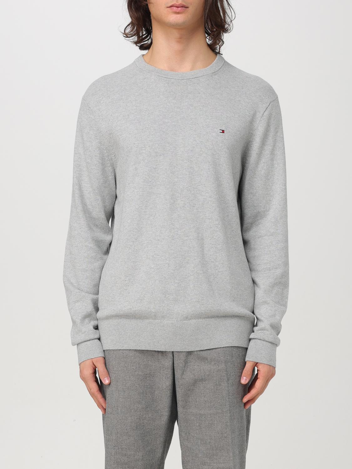 TOMMY HILFIGER SWEATER: Sweater men Tommy Hilfiger, Grey - Img 1