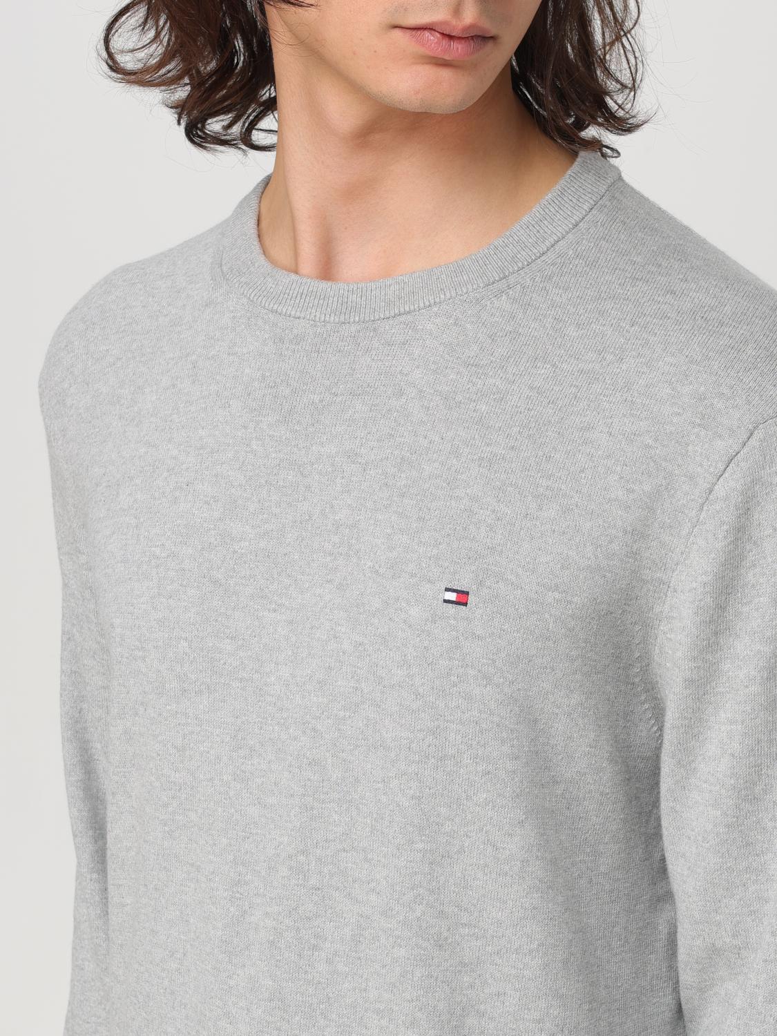 TOMMY HILFIGER SWEATER: Sweater men Tommy Hilfiger, Grey - Img 3