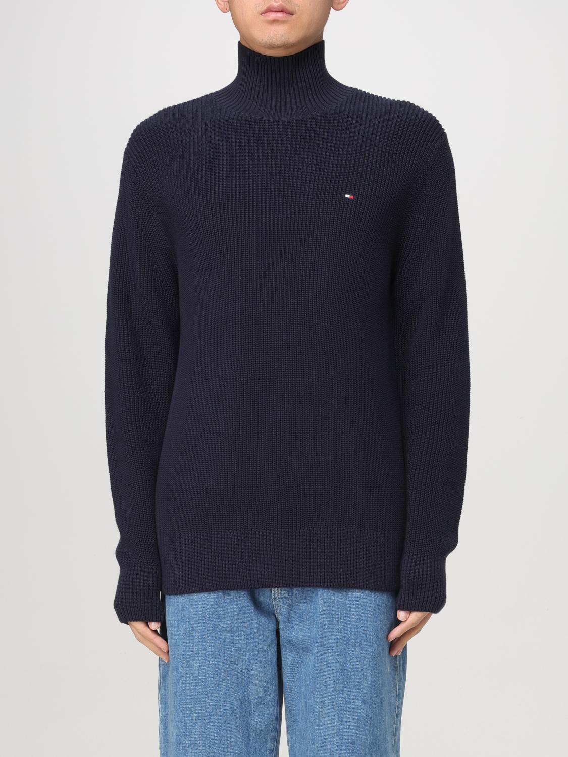 TOMMY HILFIGER SWEATER: Sweater men Tommy Hilfiger, Blue - Img 1