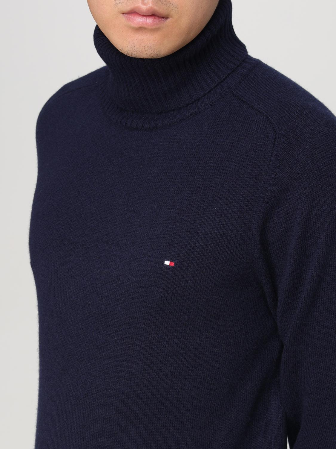 TOMMY HILFIGER SWEATER: Sweater men Tommy Hilfiger, Blue - Img 3