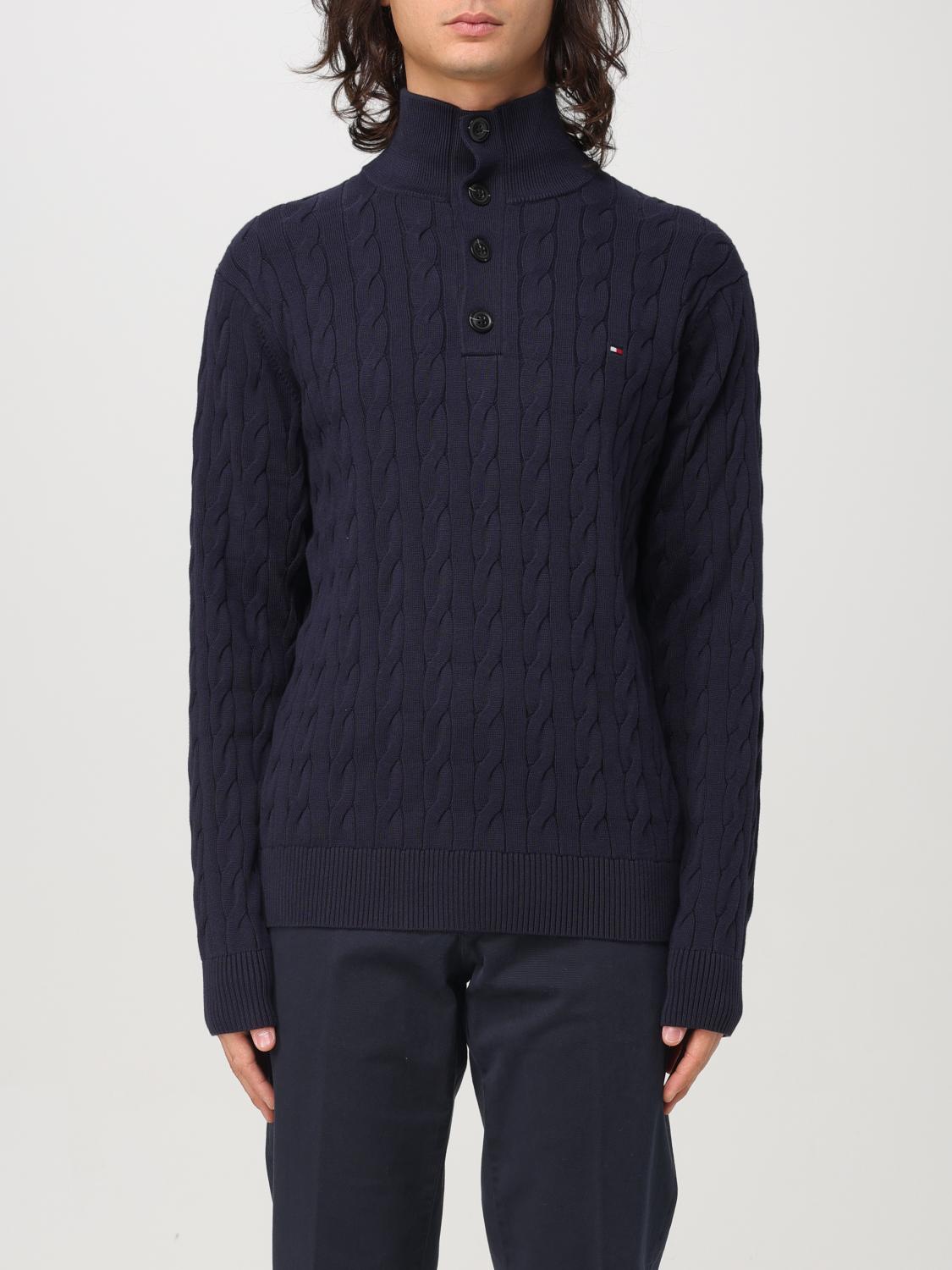 TOMMY HILFIGER SWEATER: Sweater men Tommy Hilfiger, Blue - Img 1