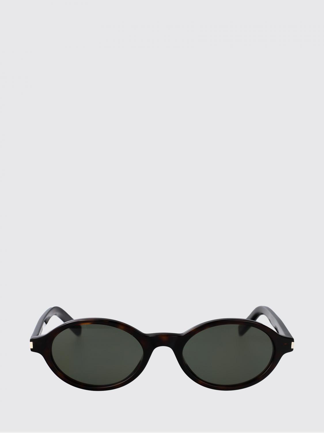 SAINT LAURENT OCCHIALI DA SOLE: Occhiali da sole SL 751 Saint Laurent in acetato, Marrone - Img 2
