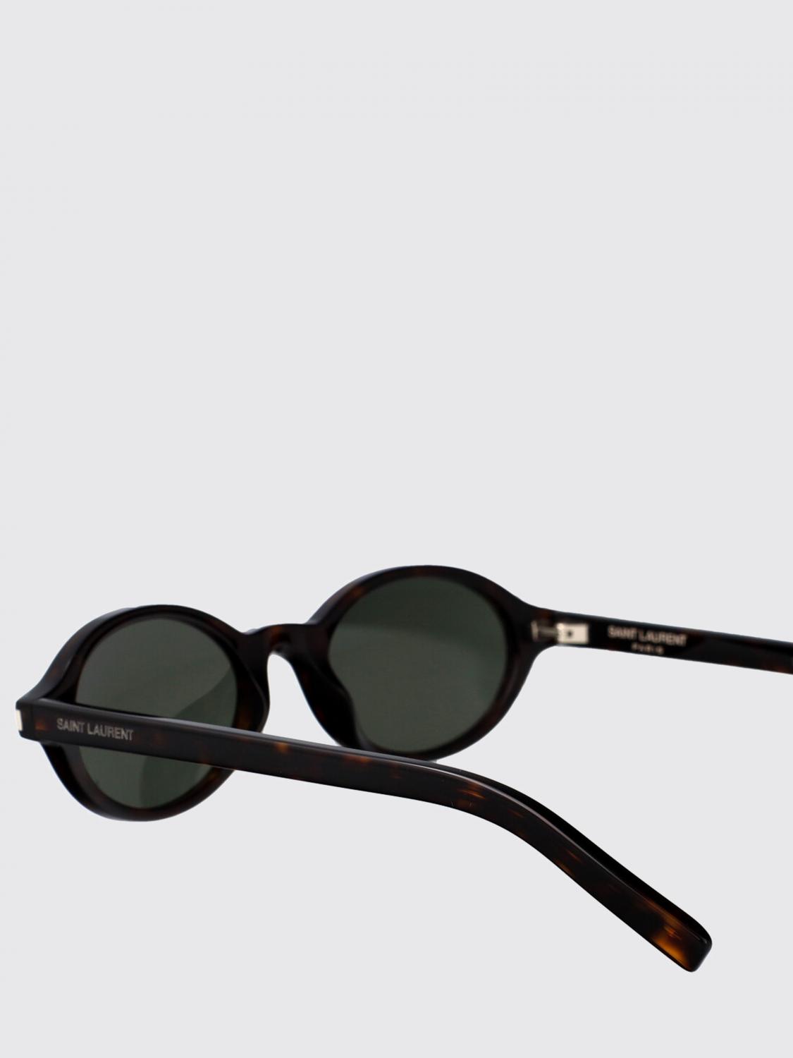 SAINT LAURENT OCCHIALI DA SOLE: Occhiali da sole SL 751 Saint Laurent in acetato, Marrone - Img 3
