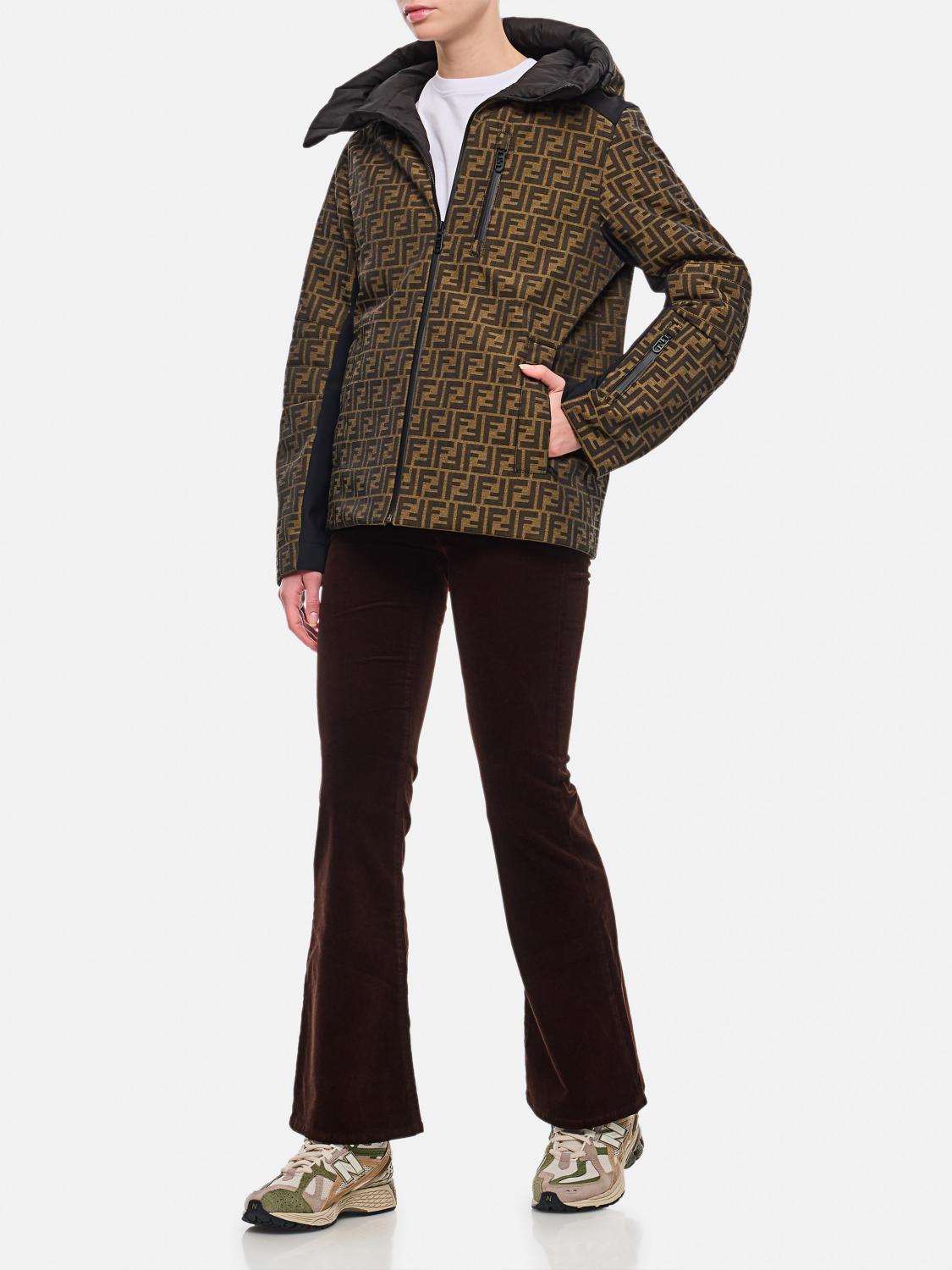 FENDI JACKET: Fendi women's jacket, Brown - Img 2