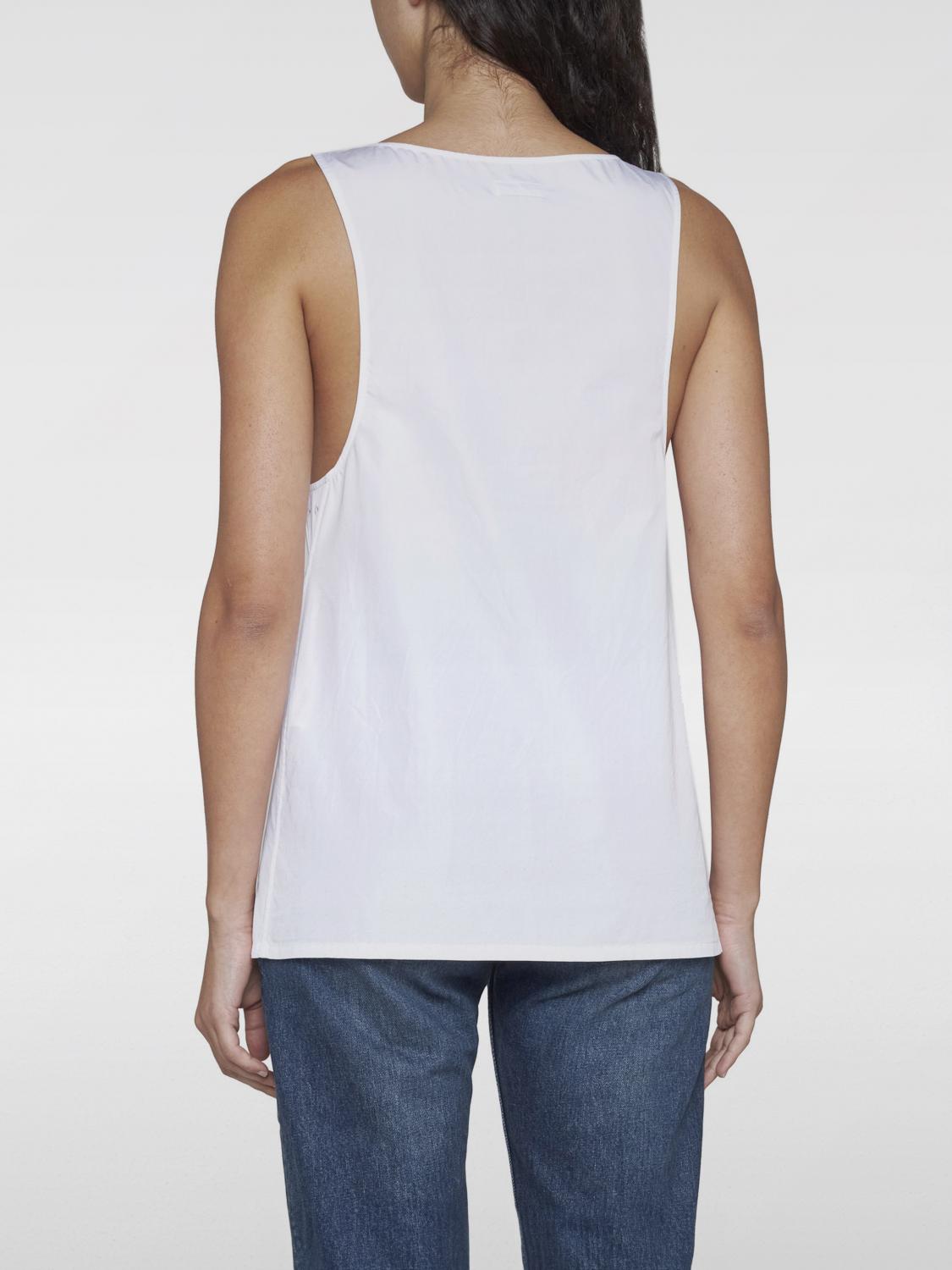 SAINT LAURENT TOP: Top woman Saint Laurent, White - Img 2