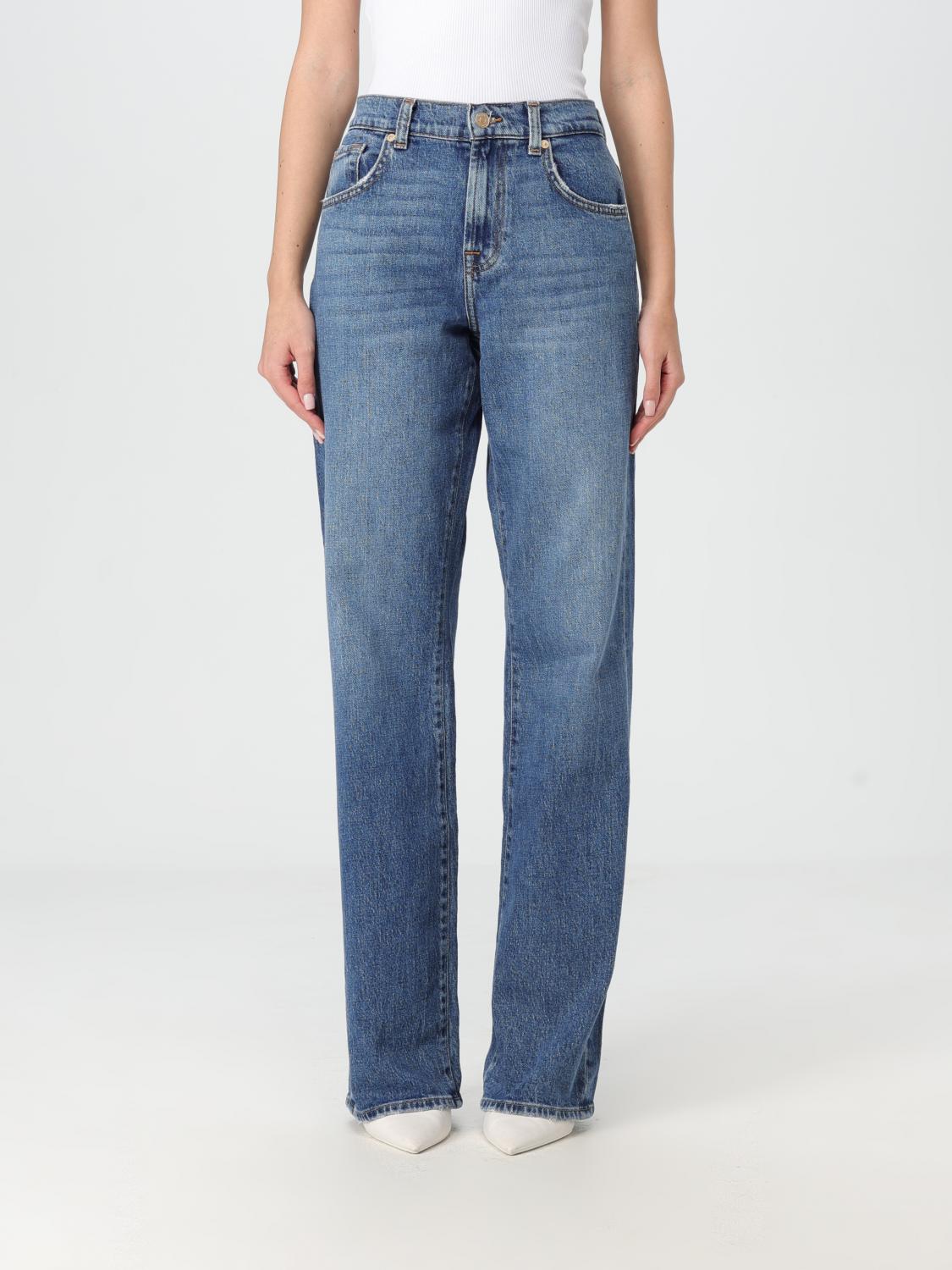 7 FOR ALL MANKIND ジーンズ: ジーンズ レディース 7 For All Mankind, ブルー - Img 1