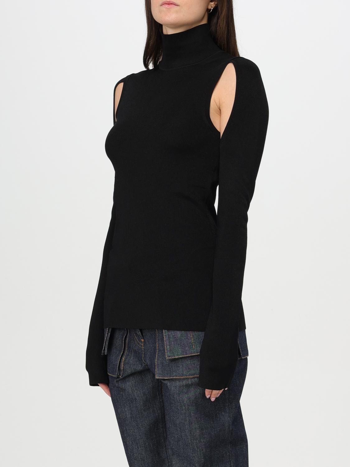 HELMUT LANG MAGLIA: Maglia Helmut Lang in viscosa , Nero - Img 4