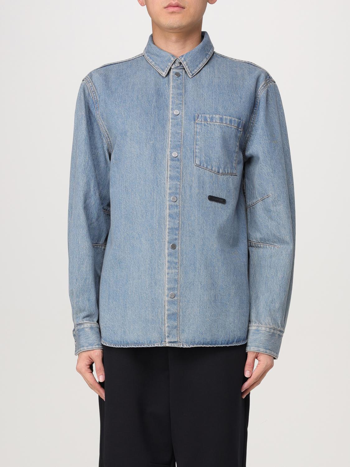 HELMUT LANG HEMD: Hemd herren Helmut Lang, Denim - Img 1