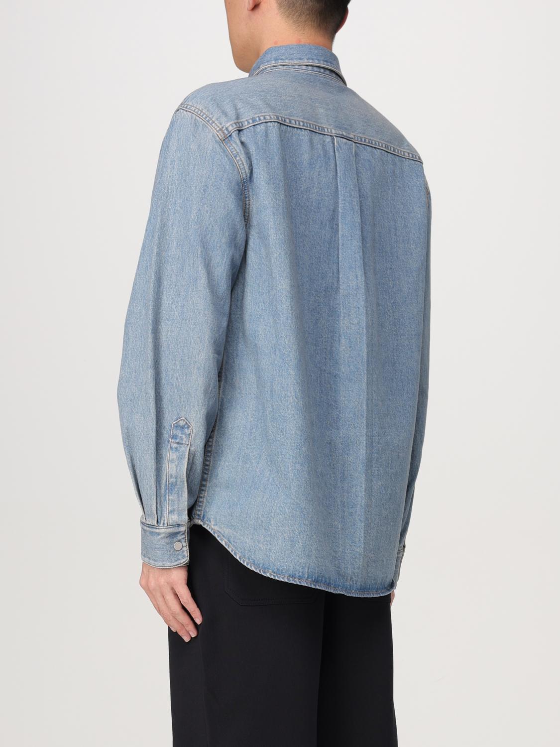 HELMUT LANG HEMD: Hemd herren Helmut Lang, Denim - Img 3