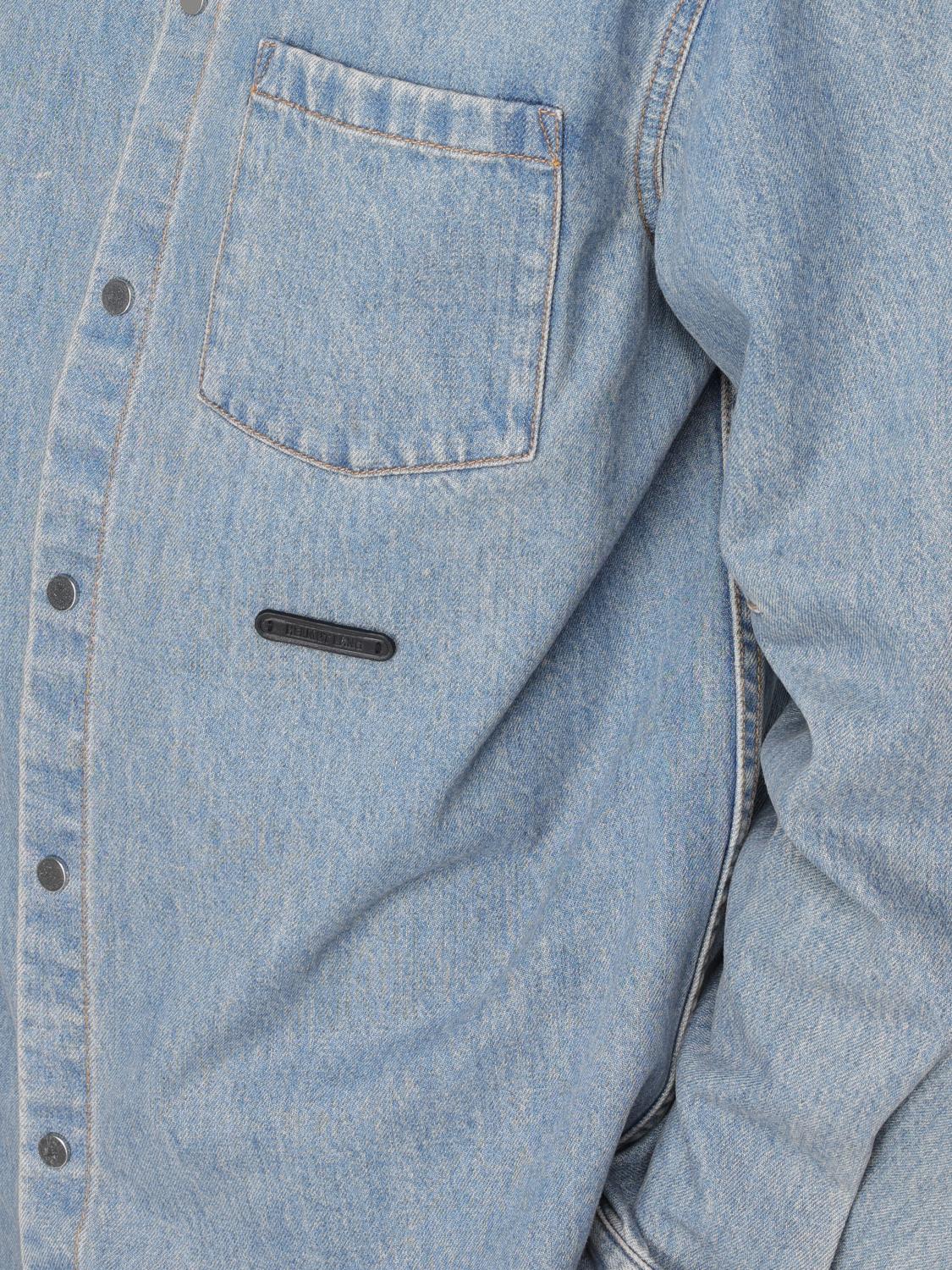 HELMUT LANG HEMD: Hemd herren Helmut Lang, Denim - Img 4