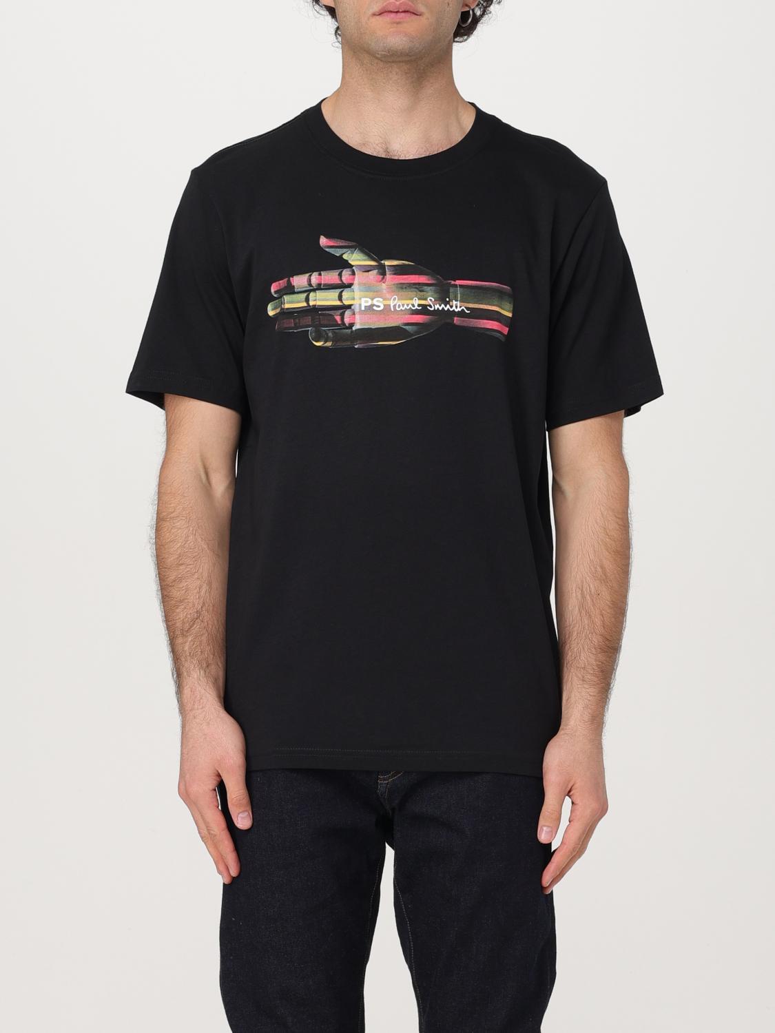 PS PAUL SMITH T-SHIRT: T-shirt herren Ps Paul Smith, Schwarz - Img 1