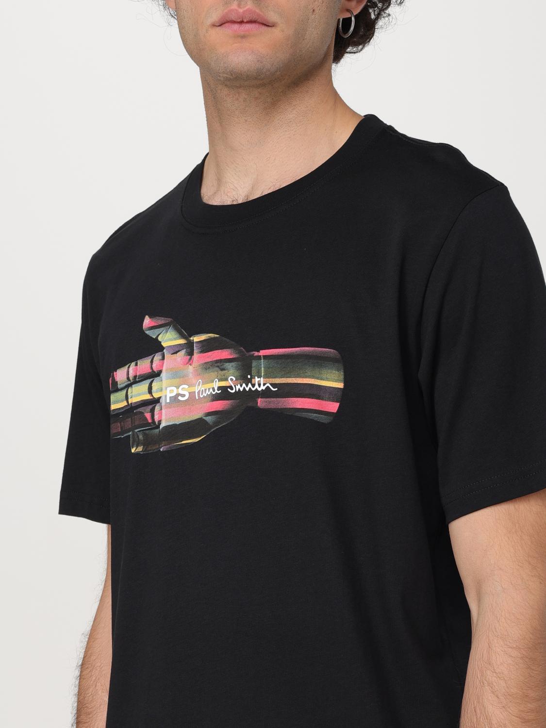 PS PAUL SMITH T-SHIRT: T-shirt herren Ps Paul Smith, Schwarz - Img 3