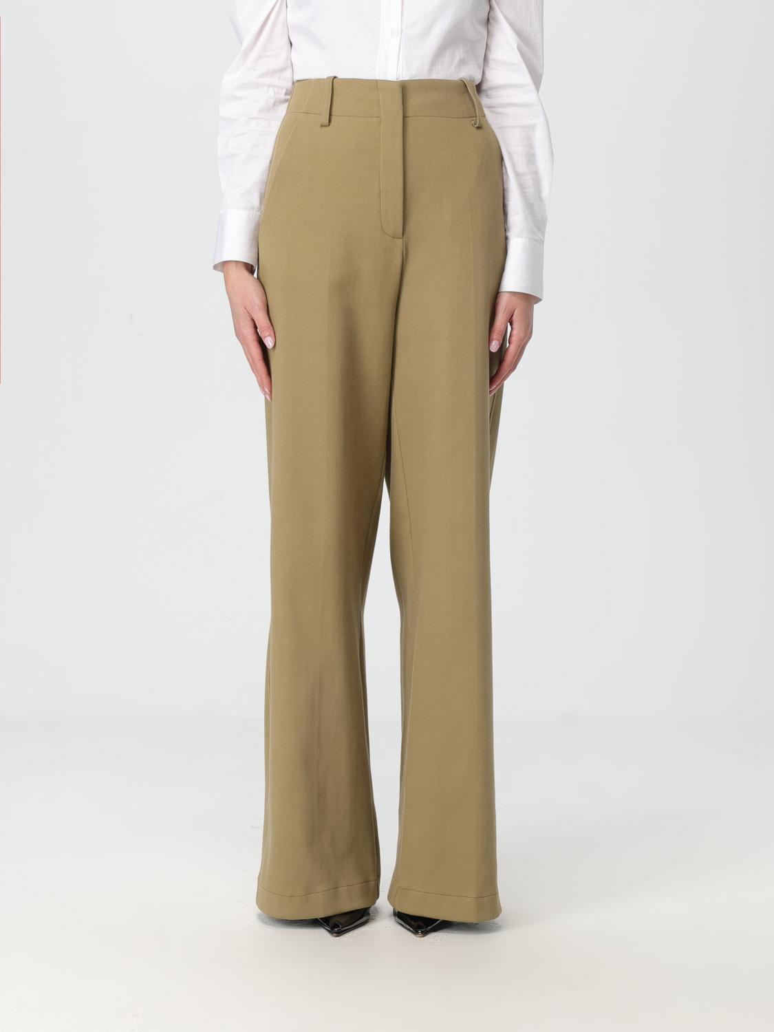 ALYSI PANTS: Pants woman Alysi, Brown - Img 1