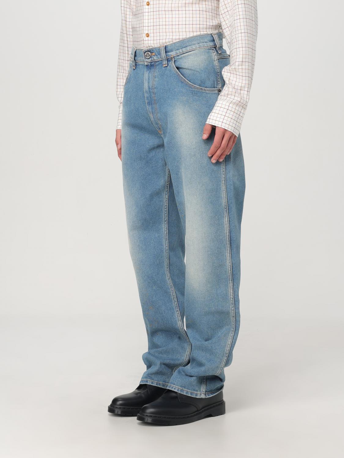 VIVIENNE WESTWOOD JEANS: Jeans herren Vivienne Westwood, Blau - Img 4