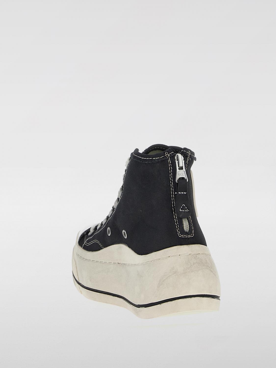 R13 SNEAKERS: Sneakers R13 in canvas, Nero - Img 3