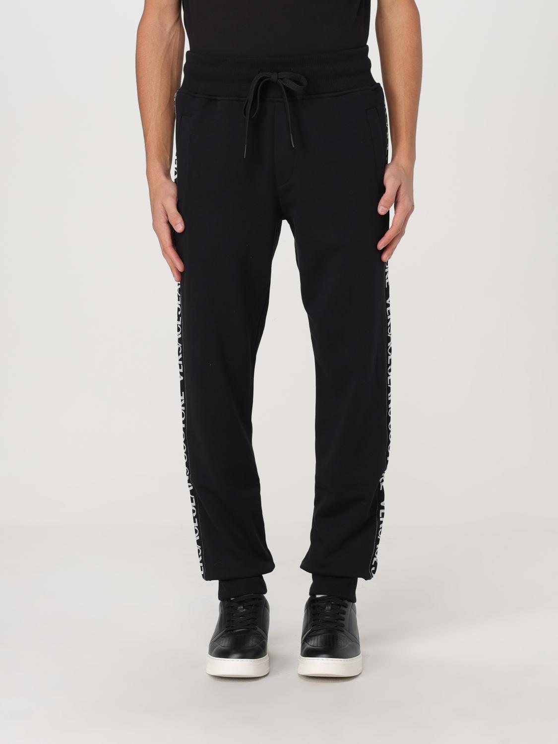 VERSACE JEANS COUTURE PANTS: Sweat men Versace Jeans Couture, Black - Img 1