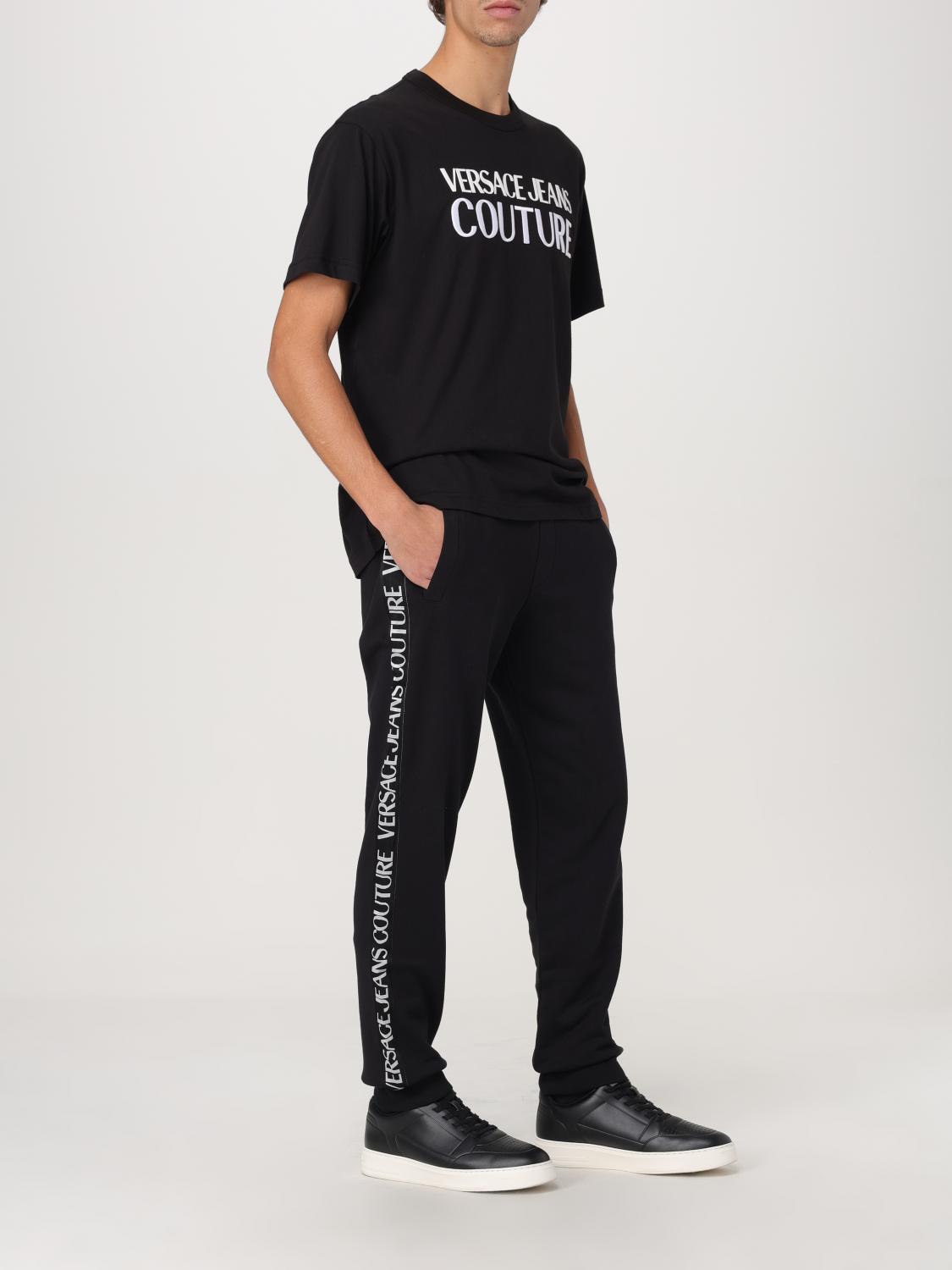 VERSACE JEANS COUTURE PANTS: Sweat men Versace Jeans Couture, Black - Img 2