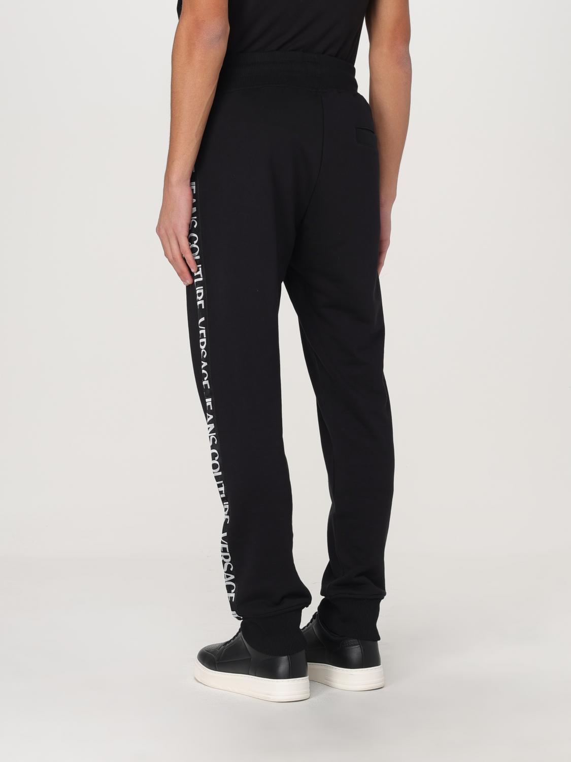 VERSACE JEANS COUTURE PANTS: Sweat men Versace Jeans Couture, Black - Img 3