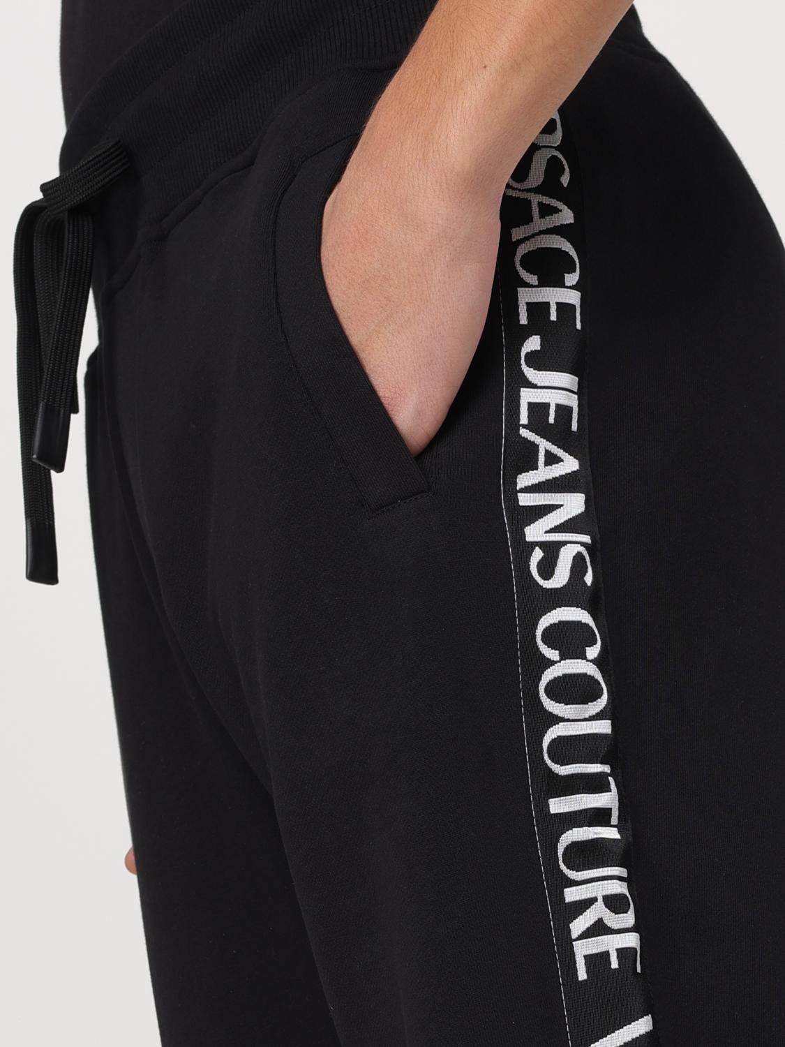 VERSACE JEANS COUTURE PANTS: Sweat men Versace Jeans Couture, Black - Img 4