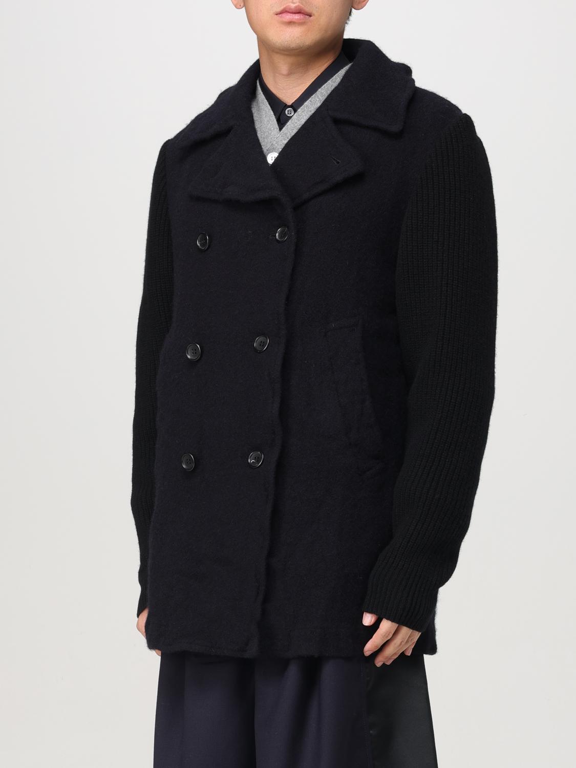 COMME DES GARÇONS SHIRT TRENCH COAT: Trench coat men Comme Des GarÇons Shirt, Blue - Img 4