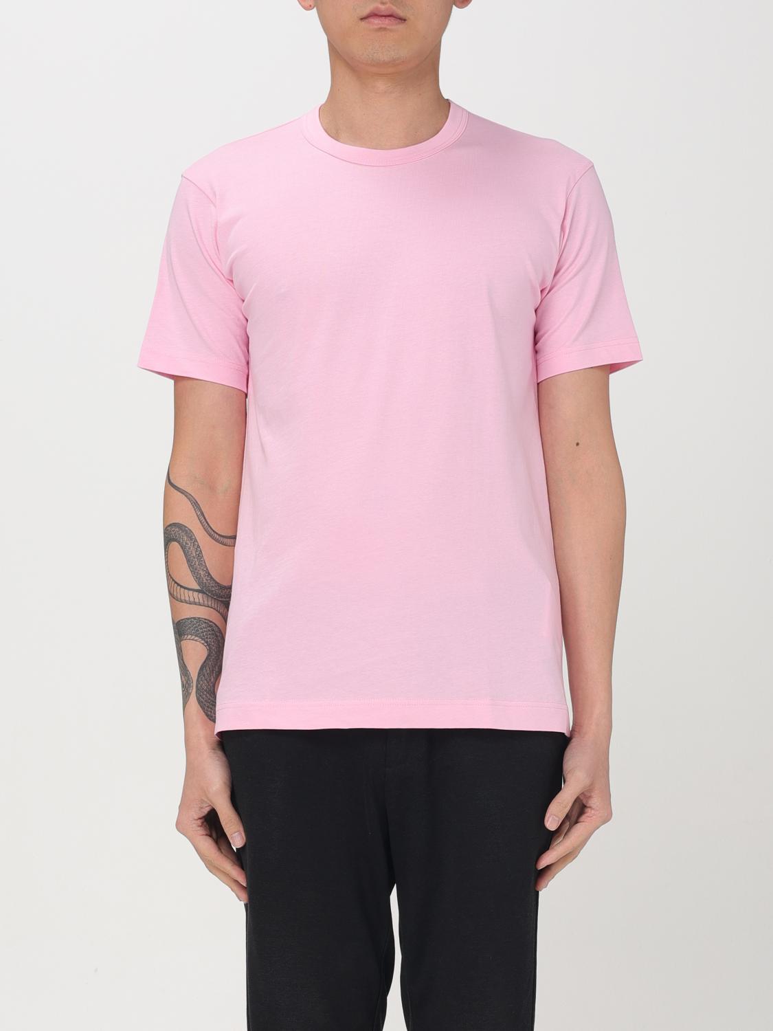 COMME DES GARÇONS SHIRT T-SHIRT: T-shirt men Comme Des GarÇons Shirt, Pink - Img 1