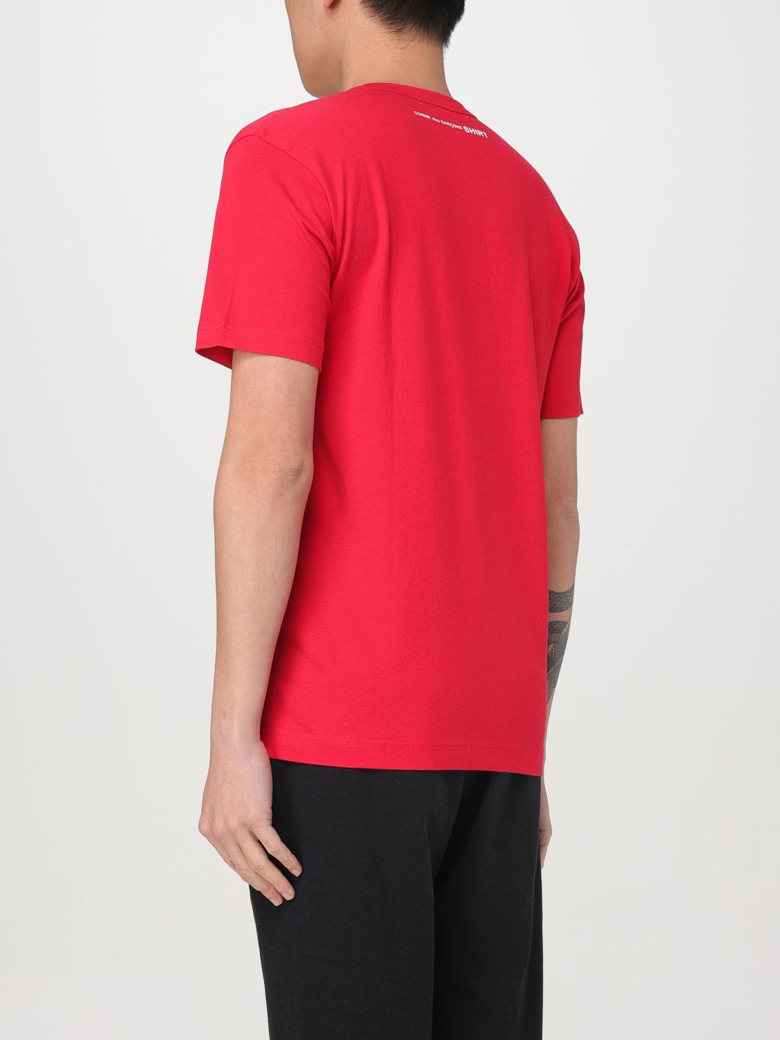 COMME DES GARÇONS SHIRT T-SHIRT: T-shirt men Comme Des GarÇons Shirt, Red - Img 2