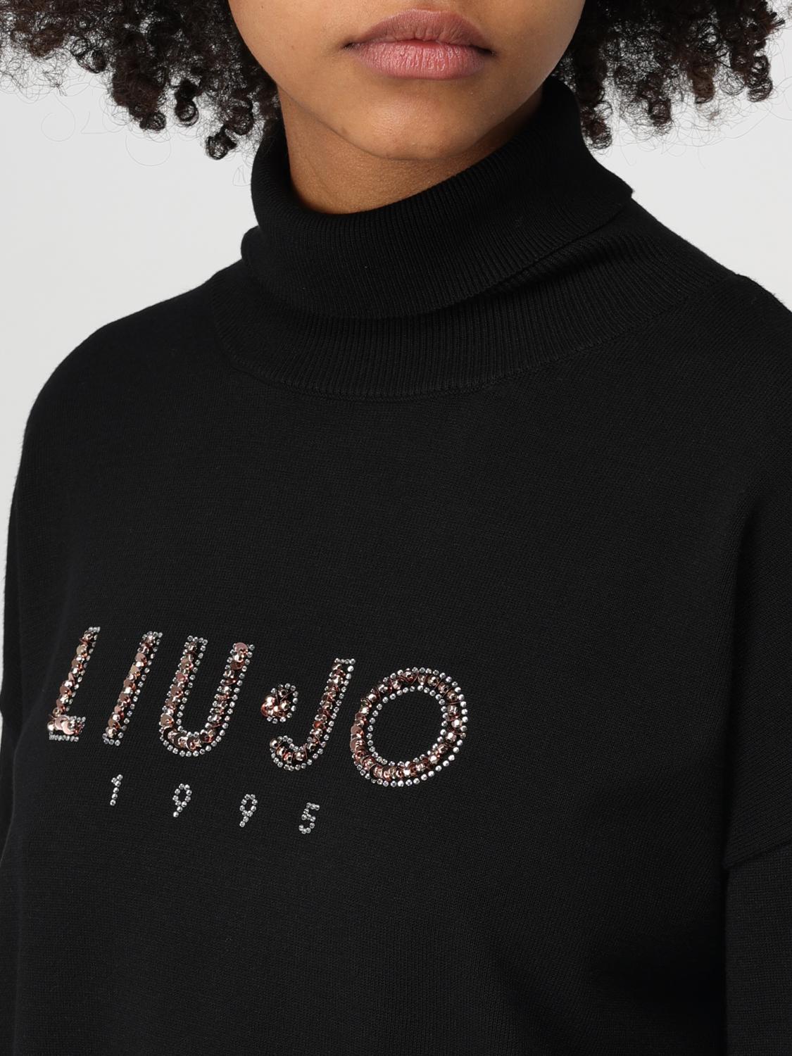 LIU JO SWEATER: Sweater woman Liu Jo, Black - Img 3