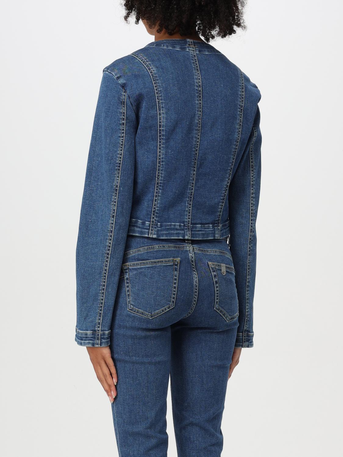 LIU JO JACKET: Jacket woman Liu Jo, Denim - Img 2