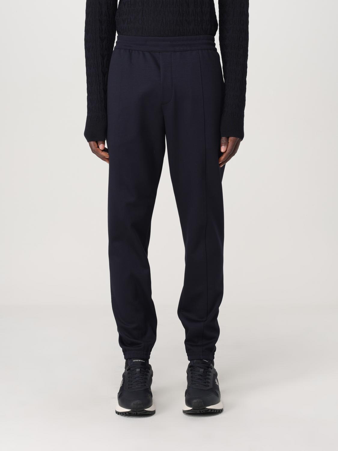 EMPORIO ARMANI PANTS: Pants men Emporio Armani, Blue - Img 1