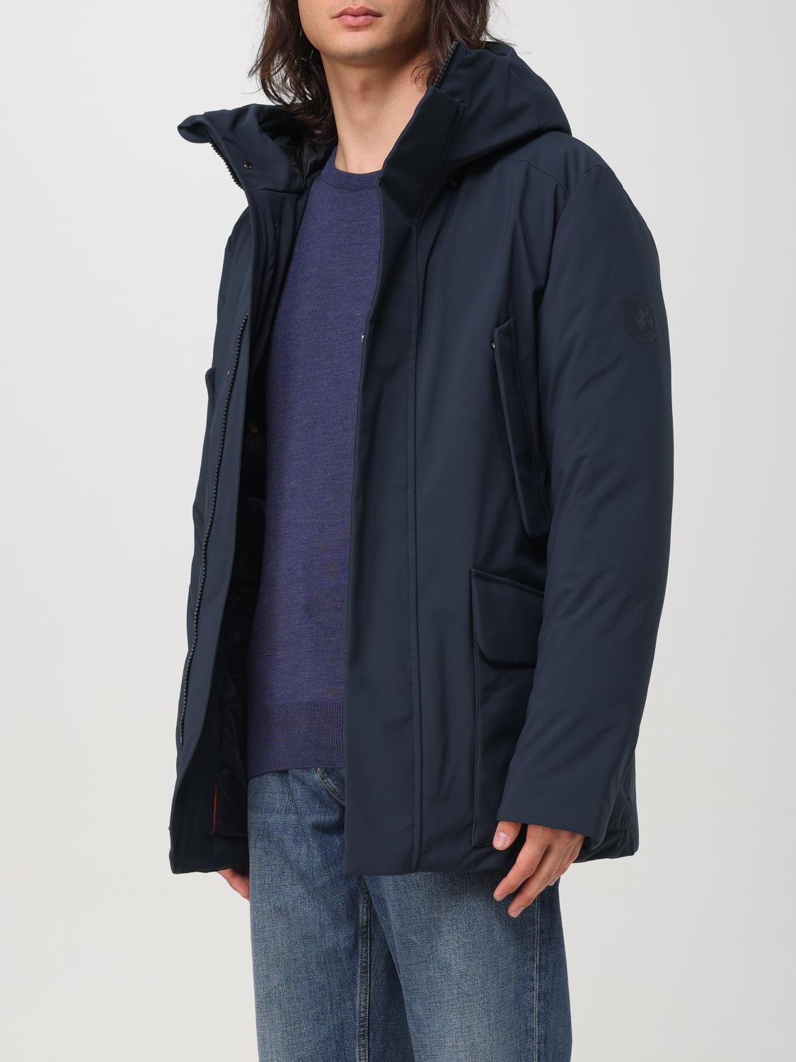 SAVE THE DUCK JACKE: Mantel herren Save The Duck, Blau - Img 3