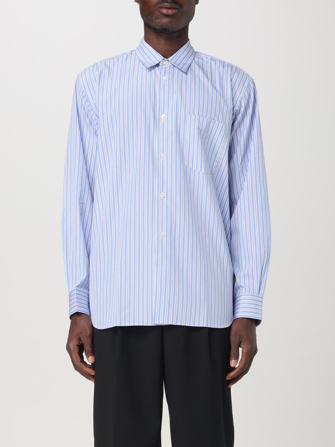 Giglio Camicia Comme Des GarÇons Shirt in cotone a righe