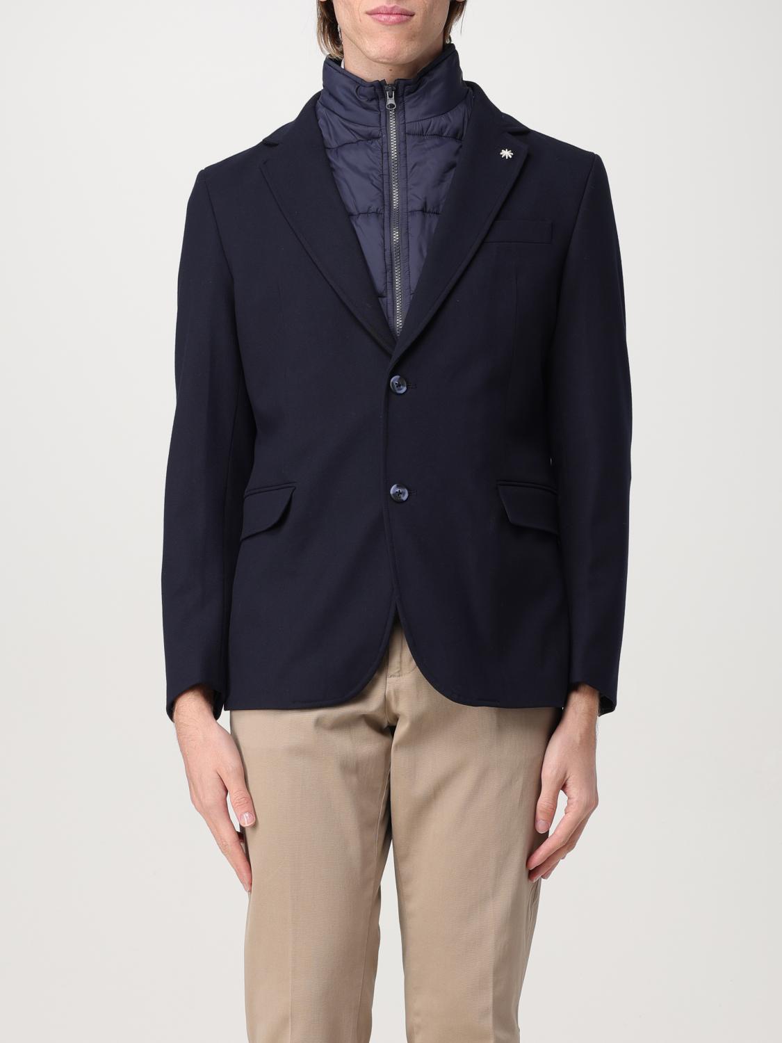 MANUEL RITZ BLAZER: Blazer men Manuel Ritz, Blue - Img 1