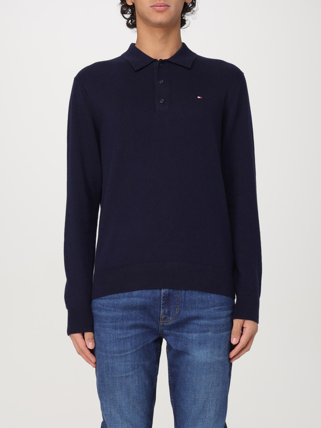 TOMMY HILFIGER SWEATER: T-shirt men Tommy Hilfiger, Blue - Img 1