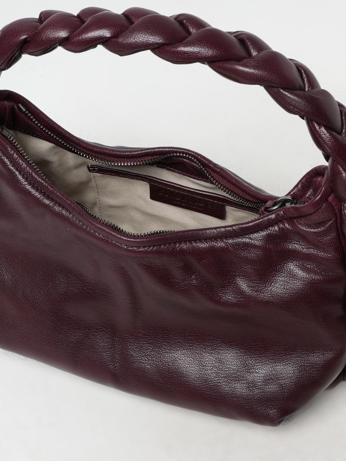 HEREU BOLSO DE MANO: Bolso de mano mujer Hereu, Granate - Img 3