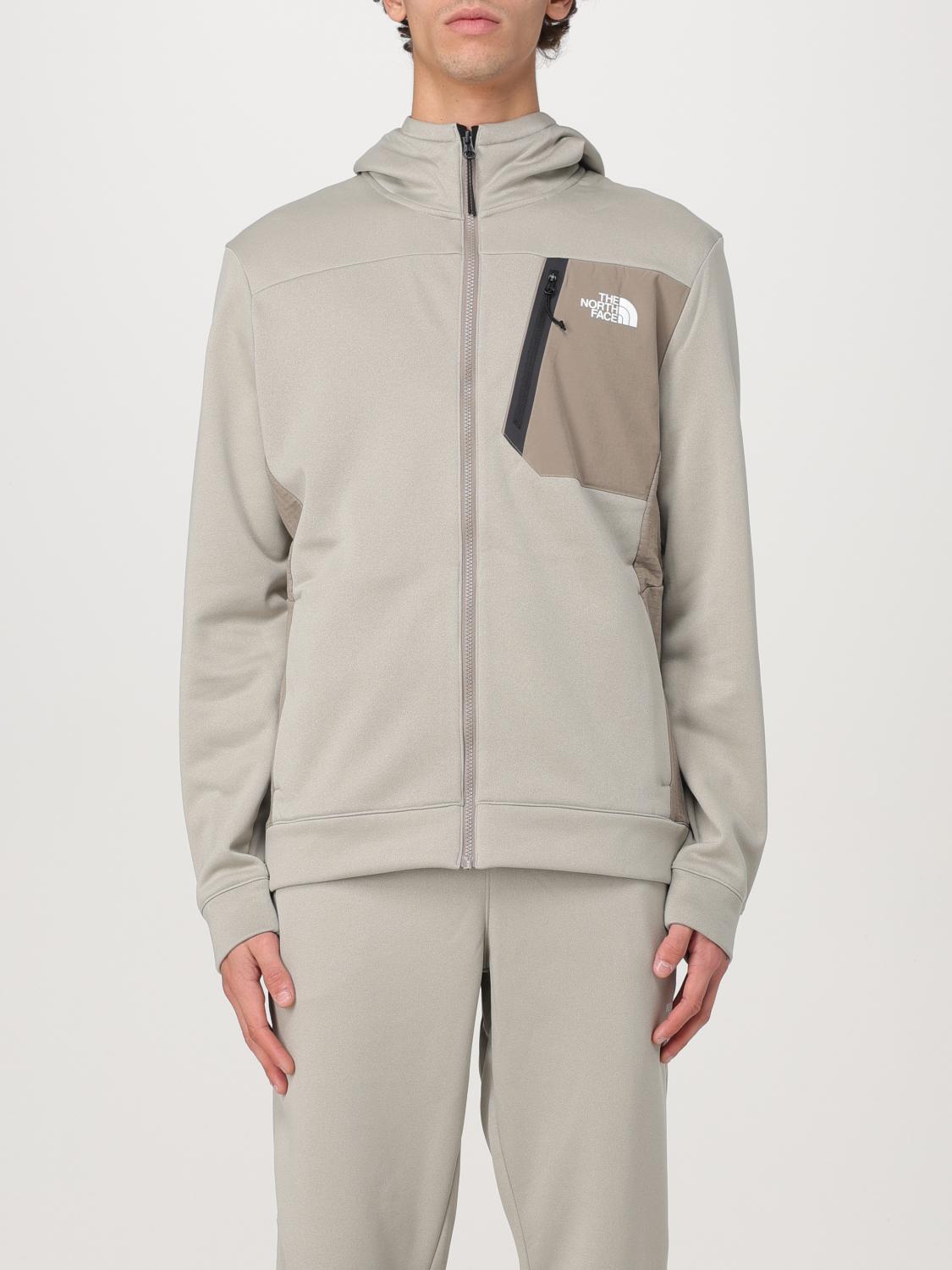 THE NORTH FACE SWEATSHIRT: The North Face men's hoodie, Grey - Img 1