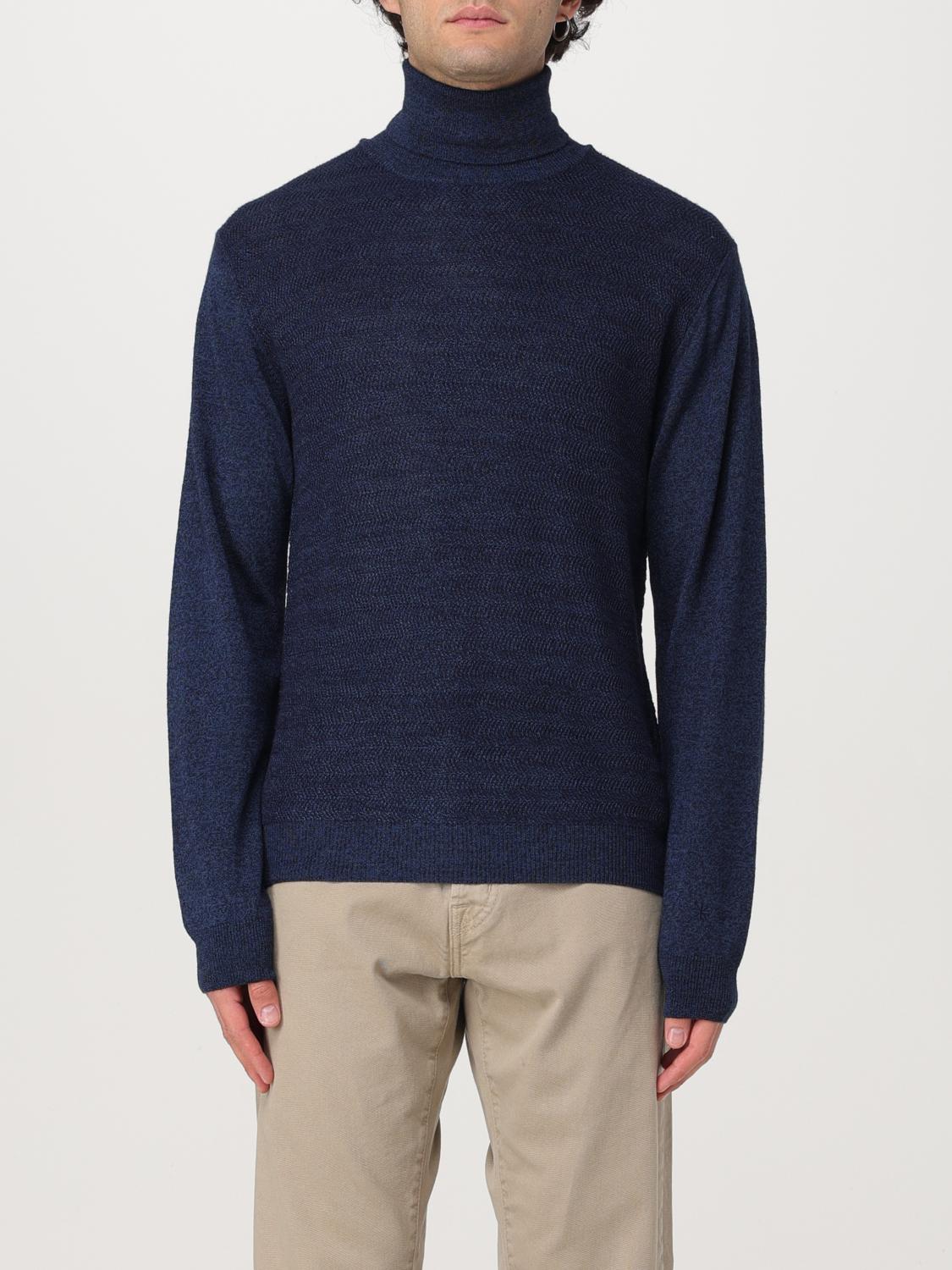 MANUEL RITZ SWEATER: Sweater men Manuel Ritz, Blue - Img 1