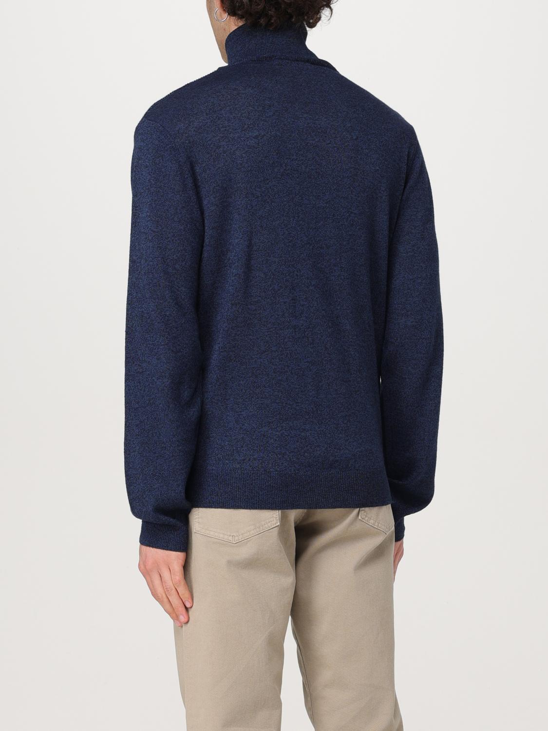 MANUEL RITZ SWEATER: Sweater men Manuel Ritz, Blue - Img 2