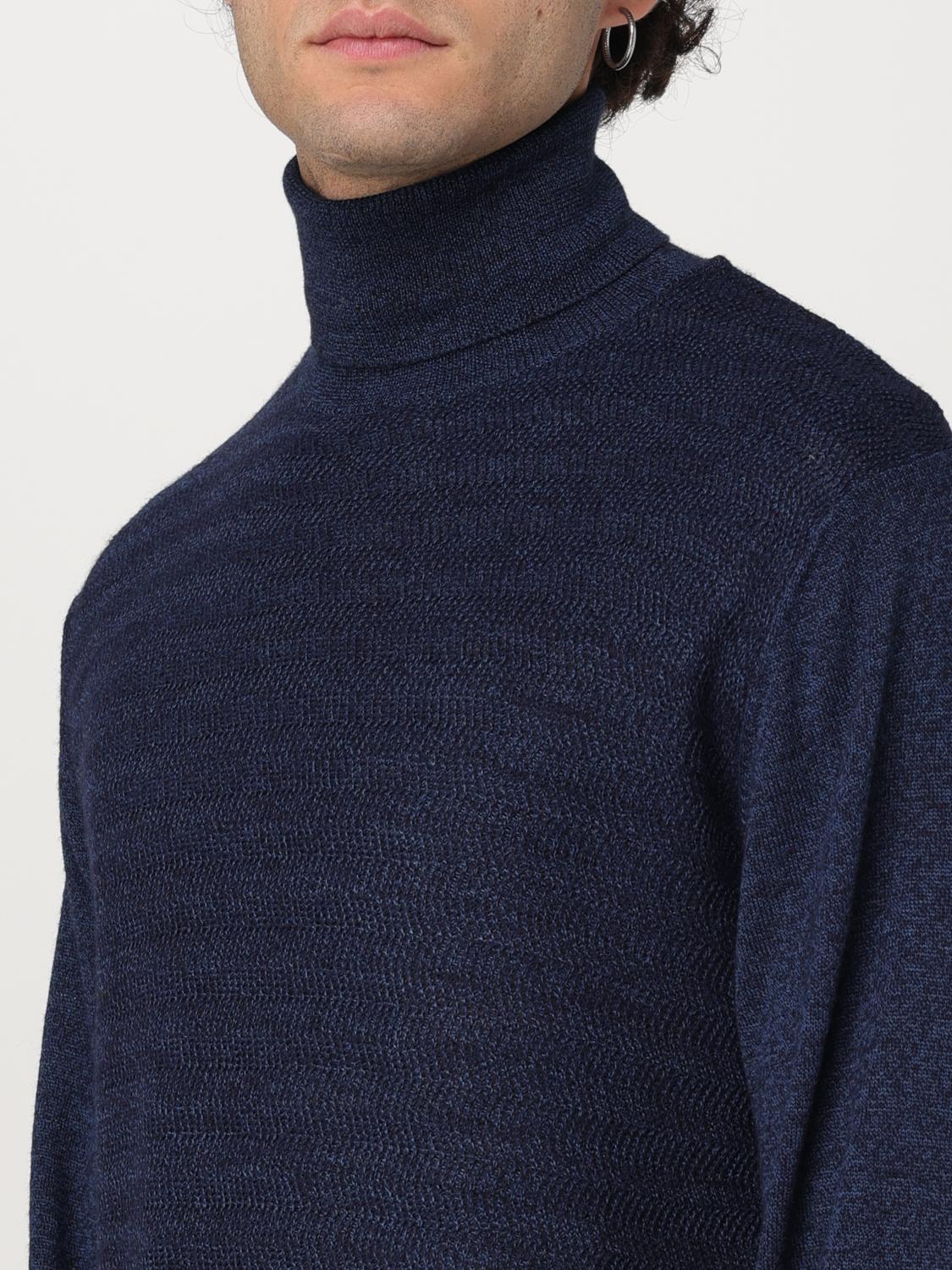 MANUEL RITZ SWEATER: Sweater men Manuel Ritz, Blue - Img 3