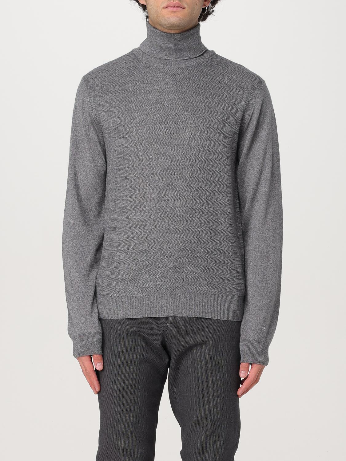 MANUEL RITZ PULL: Pull homme Manuel Ritz, Gris - Img 1