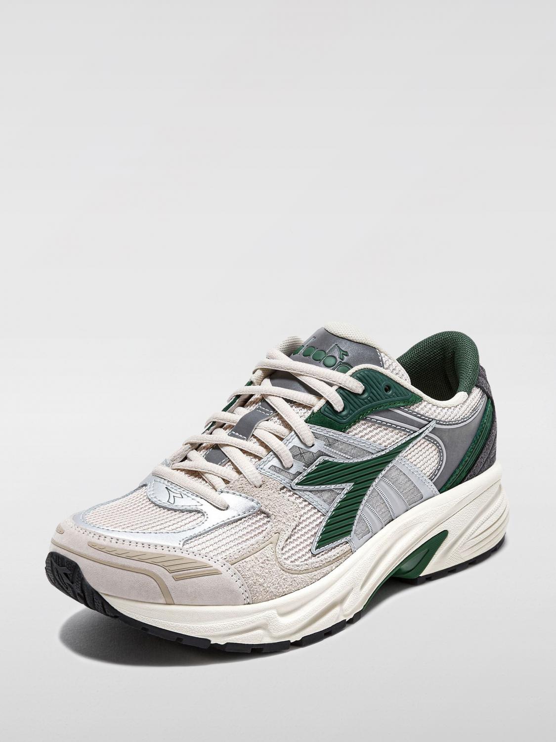 DIADORA SNEAKERS: Sneakers Mythos Star Diadora in mesh e camoscio, Grigio Topo - Img 2