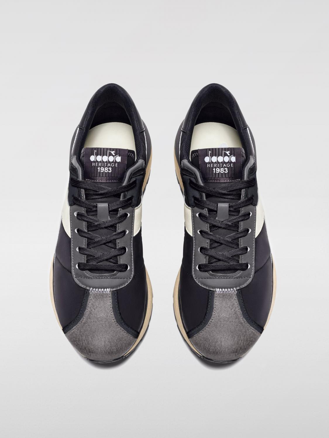 DIADORA HERITAGE SNEAKERS: Sneakers woman Diadora Heritage, Black - Img 5